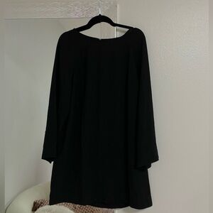 Quarter sleeve shirt dress